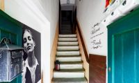 Stairs to the apartment